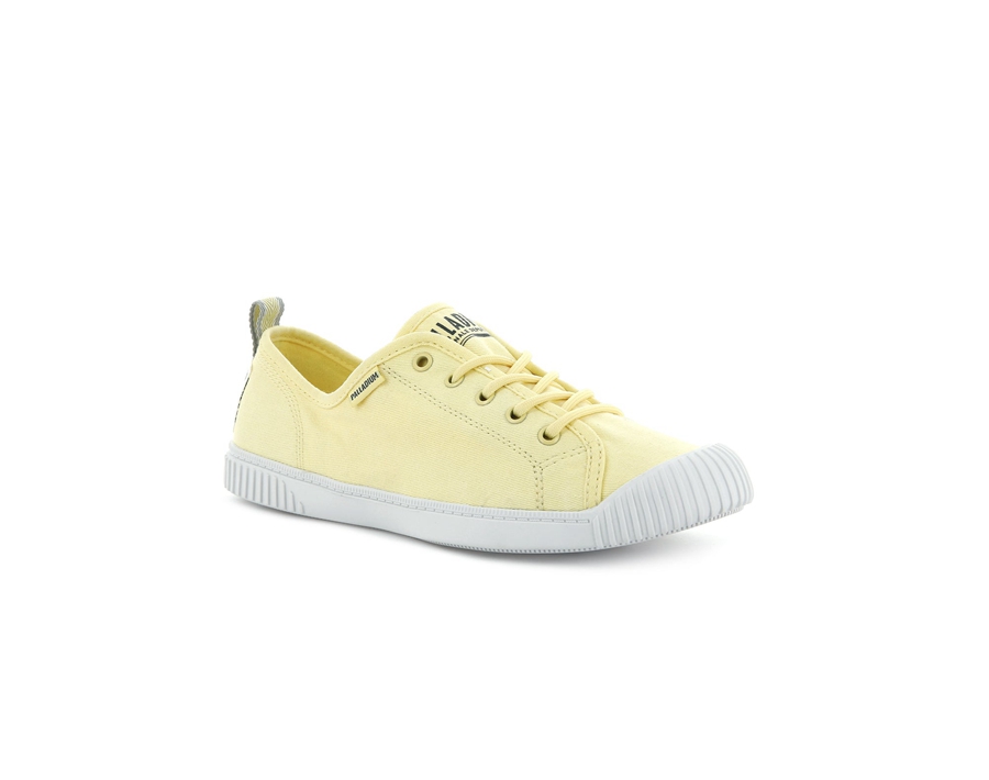 Palladium Easy Lace Canvas Gul | UKO4670SK