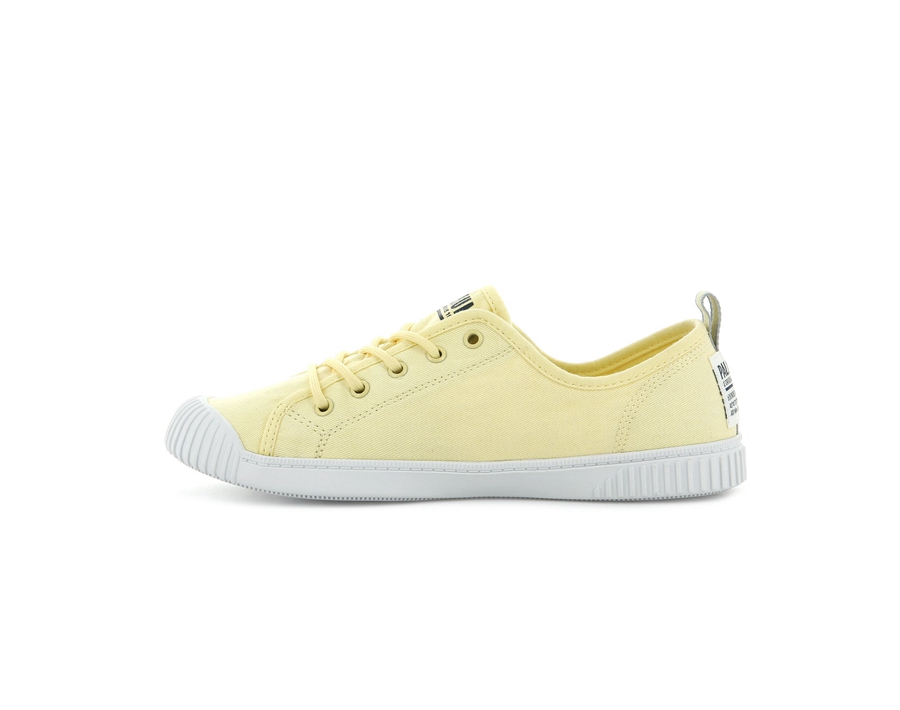 Palladium Easy Lace Canvas Gul | UKO4670SK