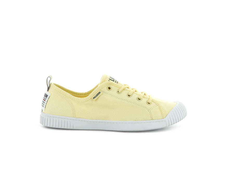 Palladium Easy Lace Canvas Gul | UKO4670SK