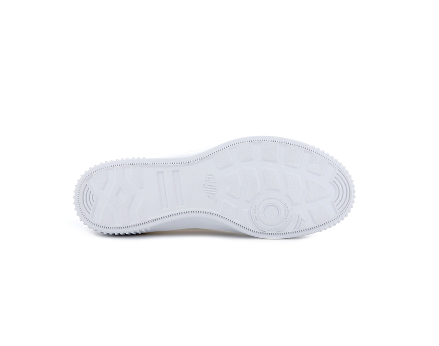 Palladium Easy Lace Canvas Hvide | BYP7252AF