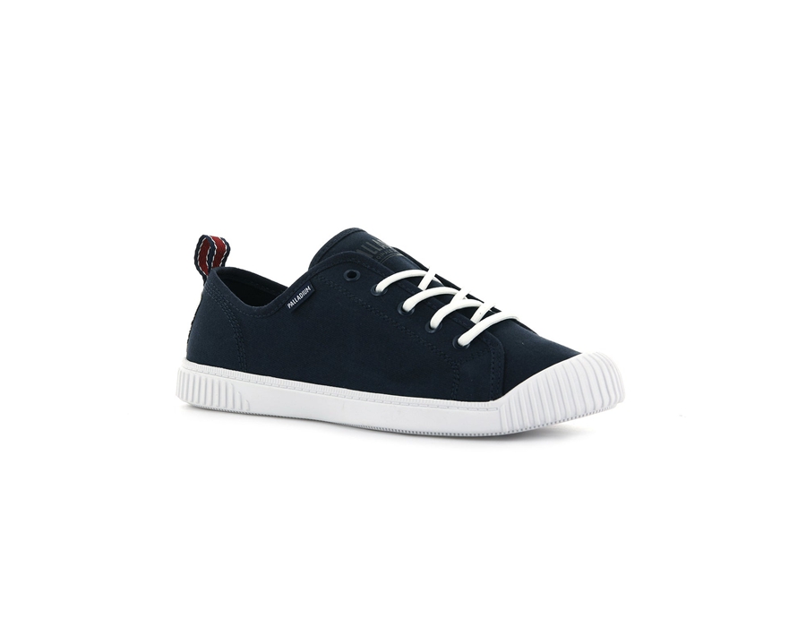 Palladium Easy Lace Canvas Indigo | OXN6769OU