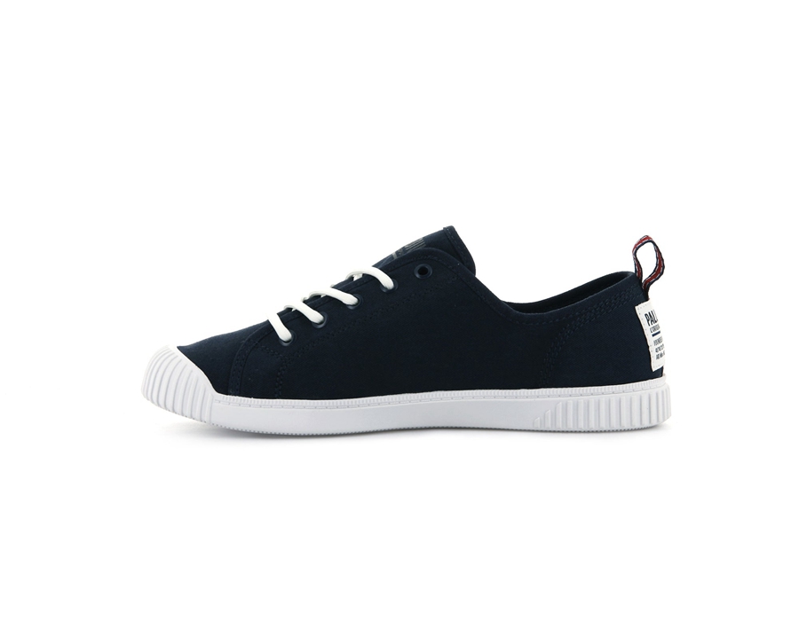 Palladium Easy Lace Canvas Indigo | OXN6769OU