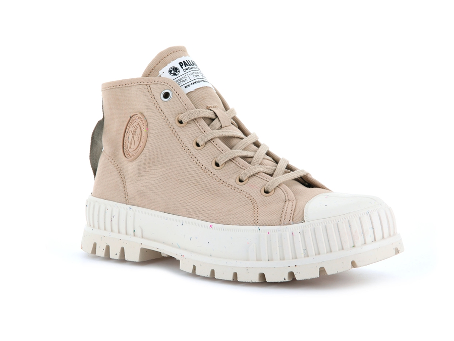 Palladium Pallashock Mid Organic Beige | BUL9122BU