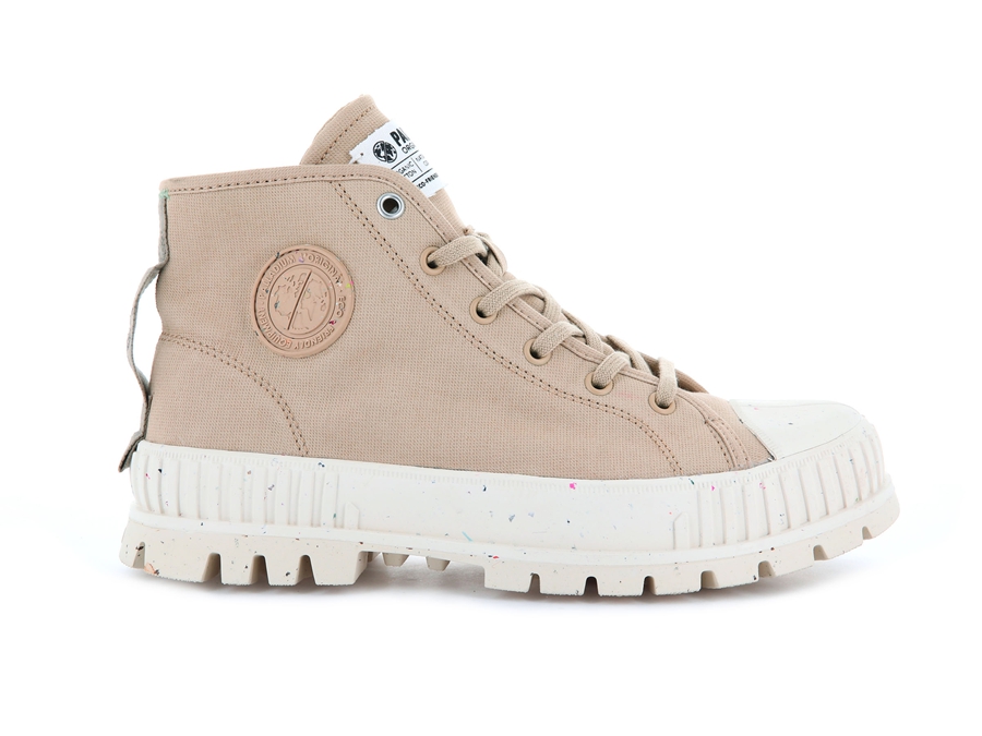 Palladium Pallashock Mid Organic Lysekhaki | PLA1318FK