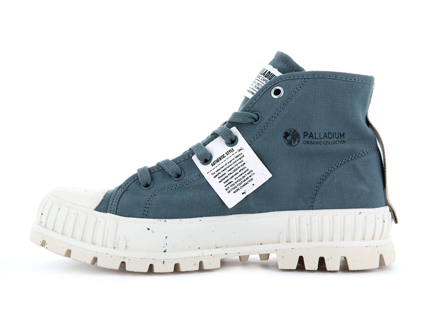 Palladium Pallashock Mid Organic Olivengrøn | GYE41YZ