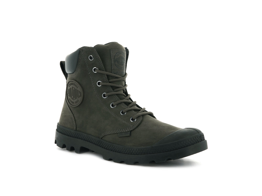 Palladium Pampa Cuff Wp Lux Brune | MOA576IN