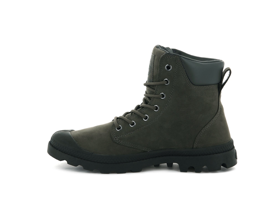 Palladium Pampa Cuff Wp Lux Brune | MOA576IN