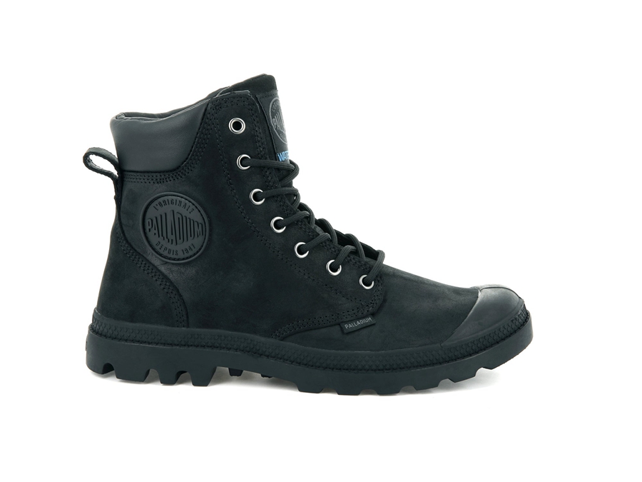 Palladium Pampa Cuff Wp Lux Sort | BSW4044WS