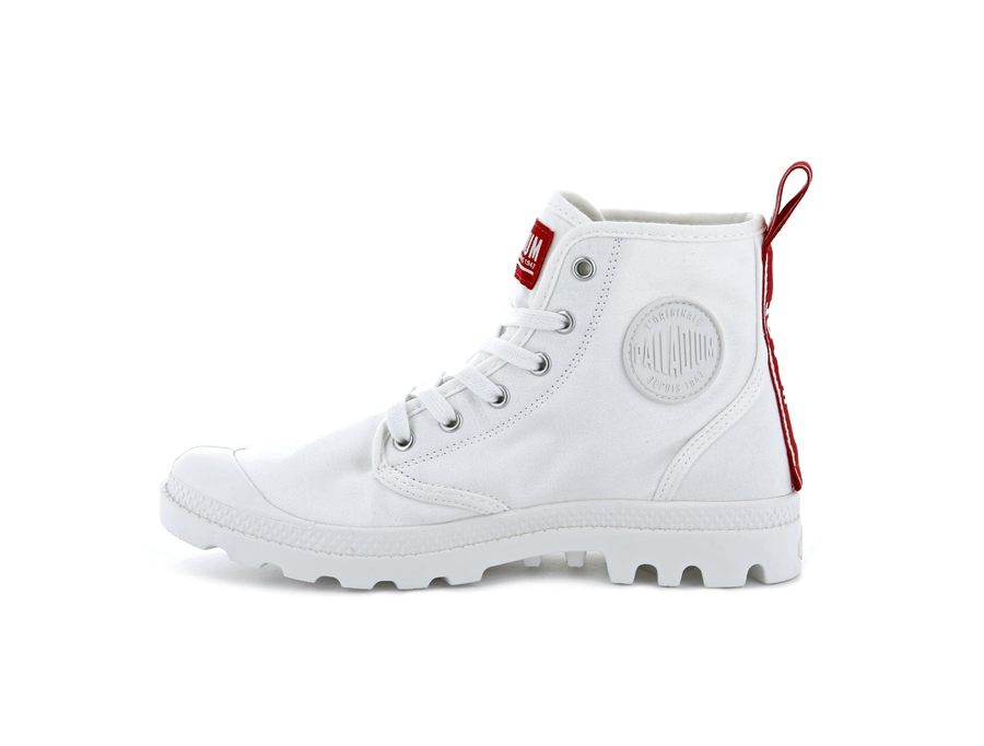 Palladium Pampa Hi Dare Hvide | PJQ9746LZ