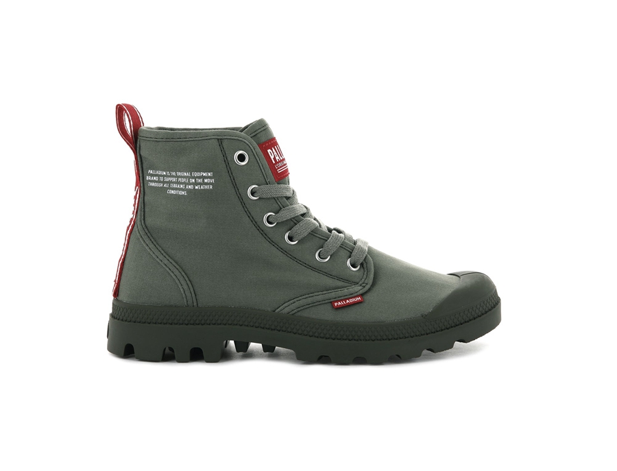 Palladium Pampa Hi Dare Olivengrøn | RAM2425SY