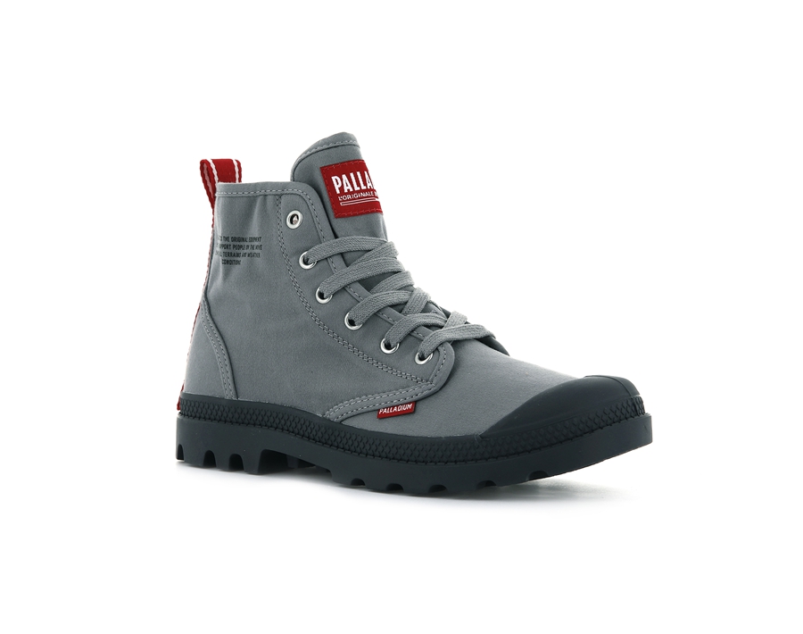 Palladium Pampa Hi Dare Sølv | YOA3551LZ