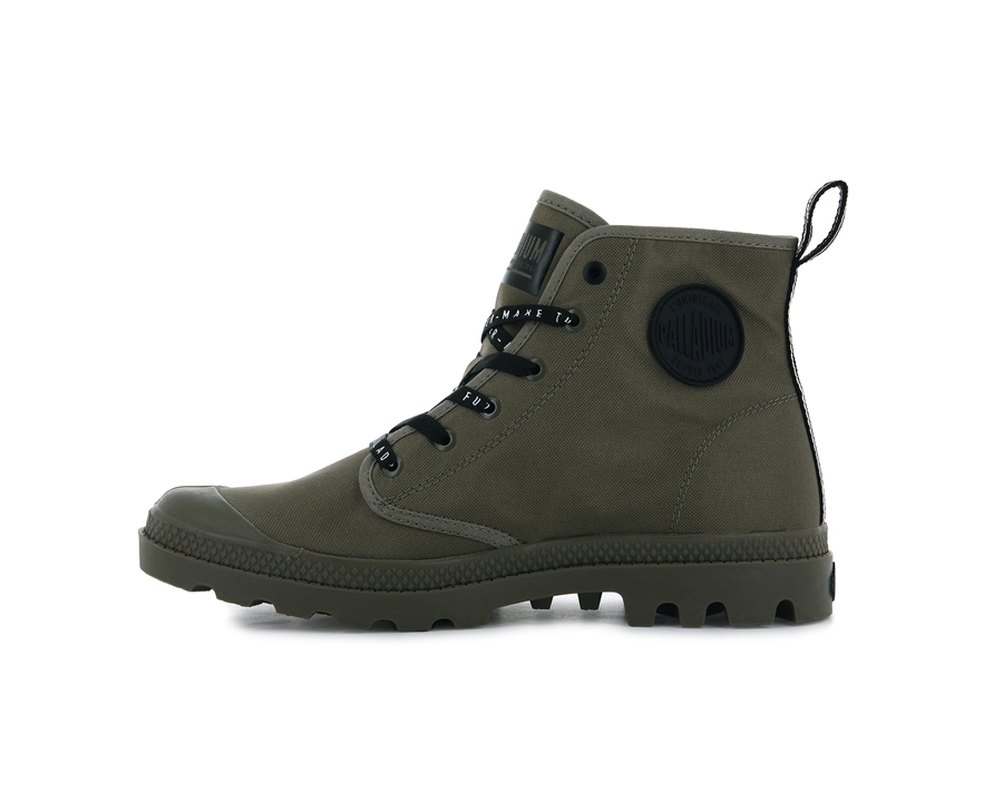 Palladium Pampa Hi Future Grøn | DOD3261AC