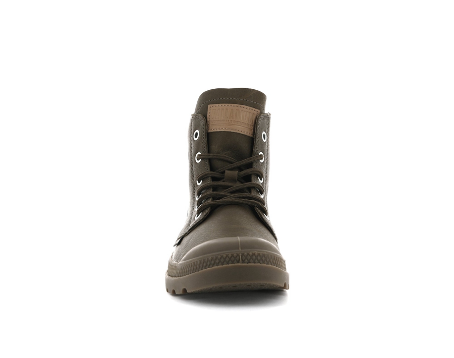 Palladium Pampa Hi Læder Ul Chokolade | QBG7965IR