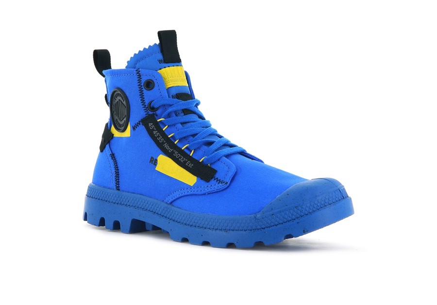 Palladium Pampa Hi Re-craft Blå | SAO5565KJ