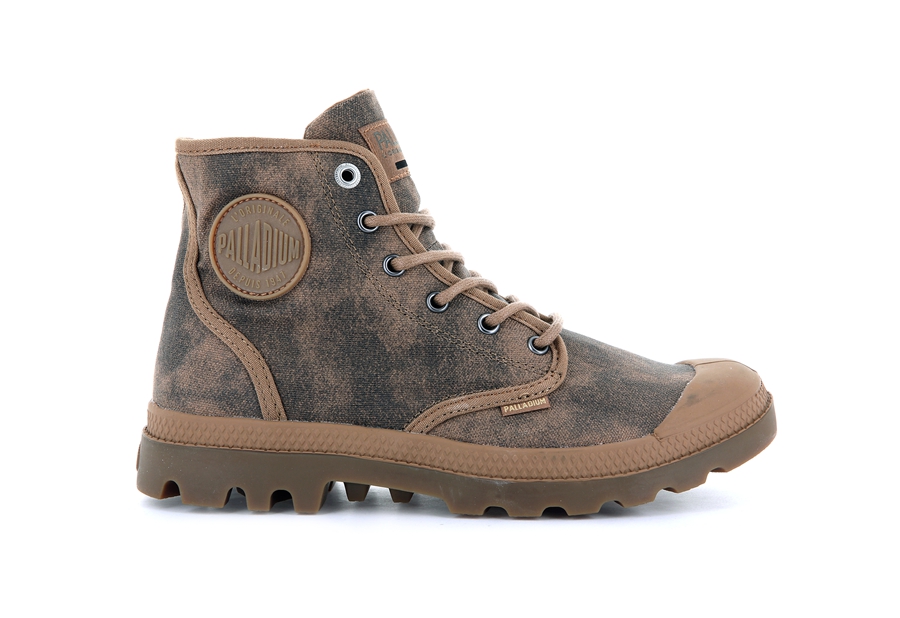 Palladium Pampa Hi Wax Flerfarvede | IEU229YN