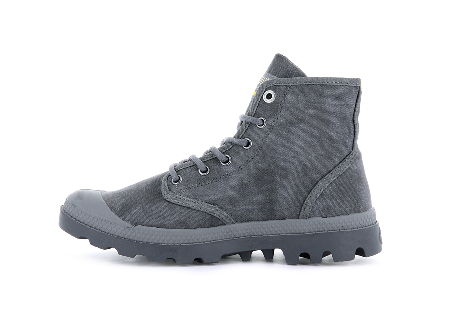 Palladium Pampa Hi Wax Grå | TTS8662HC