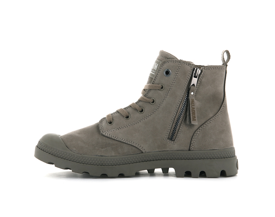 Palladium Pampa Hi Zip Nbk Lysegrøn | RHR6082WV