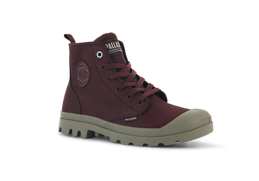 Palladium Pampa Hi Zip Sl Chokolade | YFA4592WB