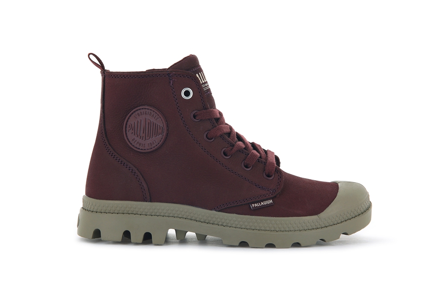 Palladium Pampa Hi Zip Sl Chokolade | YFA4592WB