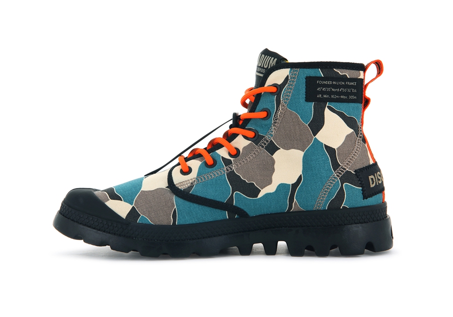 Palladium Pampa Lite Overlab Camo Camo | SGT4076UO