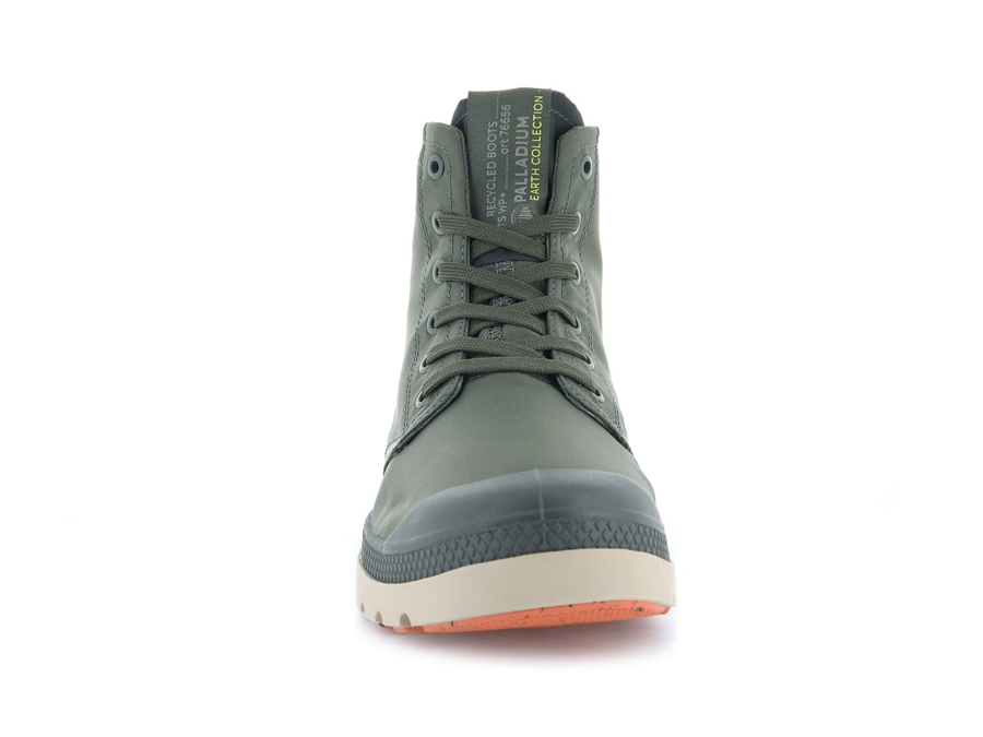 Palladium Pampa Lite+ Recycle Wp+ Olivengrøn | MKB1038XC