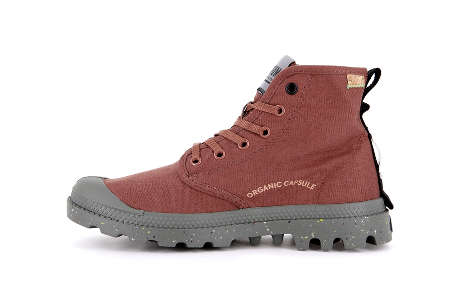 Palladium Pampa Organic Metro Kobber Brune | EUN2864CP