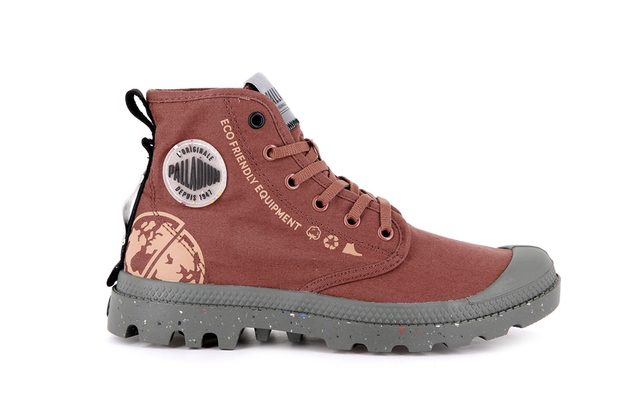 Palladium Pampa Organic Metro Kobber Brune | YPH998PP