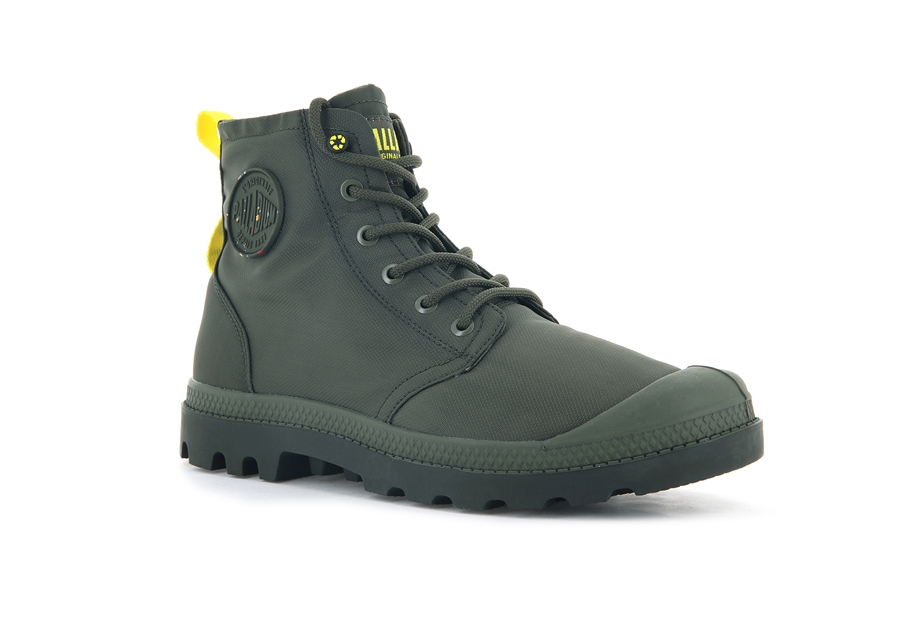 Palladium Pampa Recycle Vandtætte+ 2 Olivengrøn | RXV7096LX