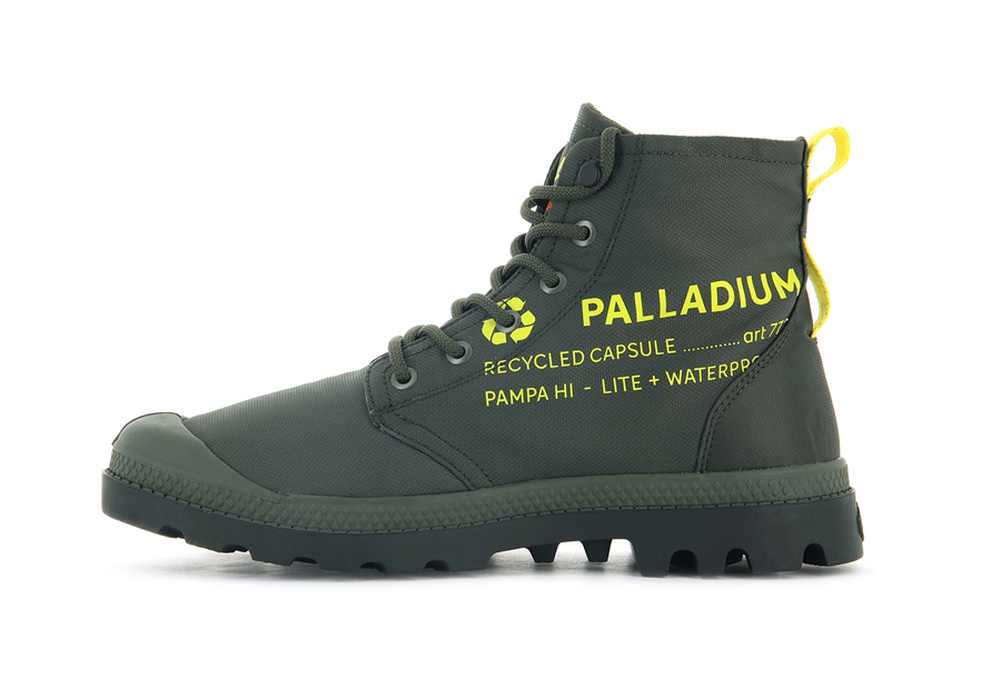 Palladium Pampa Recycle Vandtætte+ 2 Olivengrøn | RXV7096LX