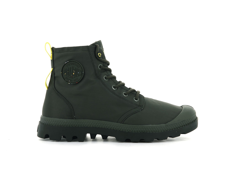 Palladium Pampa Recycle Vandtætte+ 2 Olivengrøn | RXV7096LX