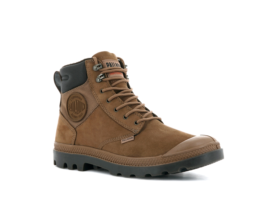 Palladium Pampa Shield Wp+ Lux Brune | WBJ865DP