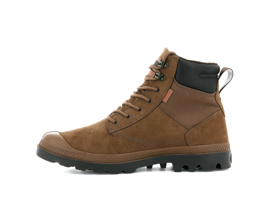 Palladium Pampa Shield Wp+ Lux Brune | WBJ865DP