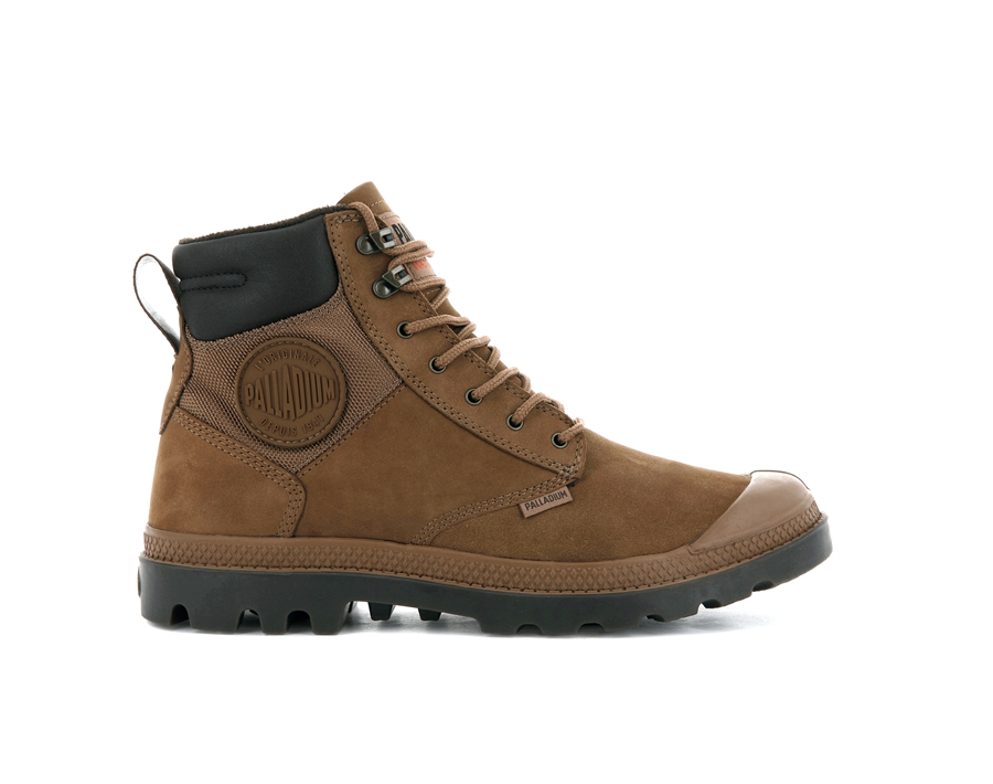 Palladium Pampa Shield Wp+ Lux Brune | WBJ865DP