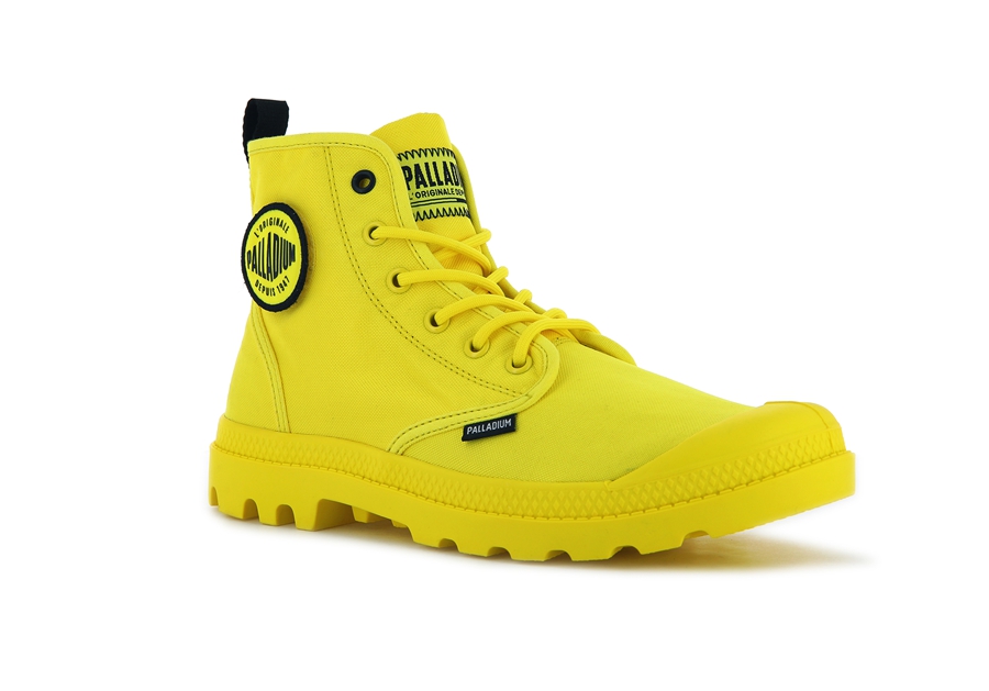 Palladium Pampa Smiley Change Gul | FYM5843ZZ