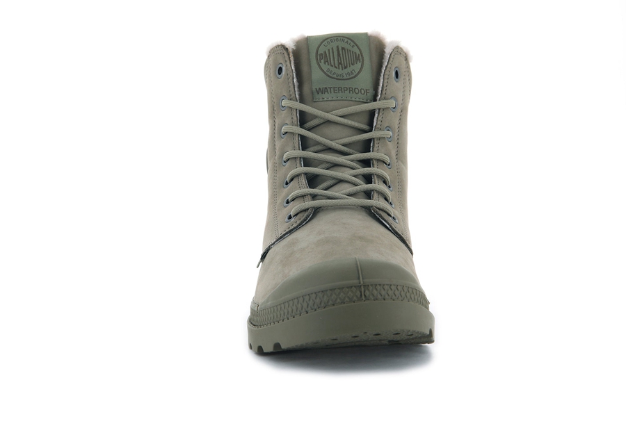 Palladium Pampa Sport Cuff Wps Lysegrøn | VQN4451RB