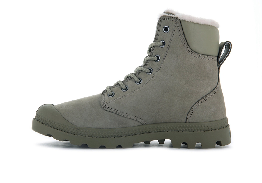 Palladium Pampa Sport Cuff Wps Lysegrøn | VQN4451RB