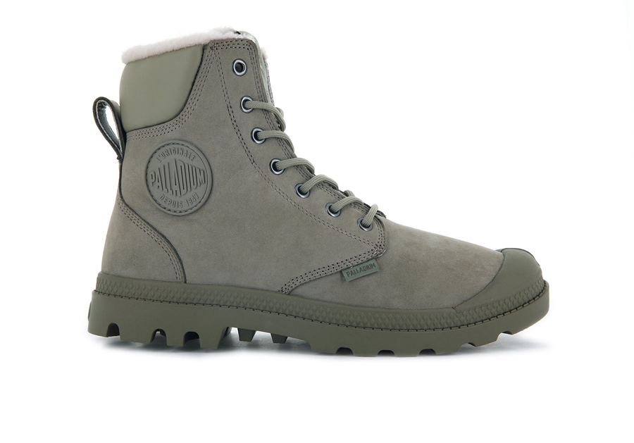 Palladium Pampa Sport Cuff Wps Lysegrøn | VQN4451RB