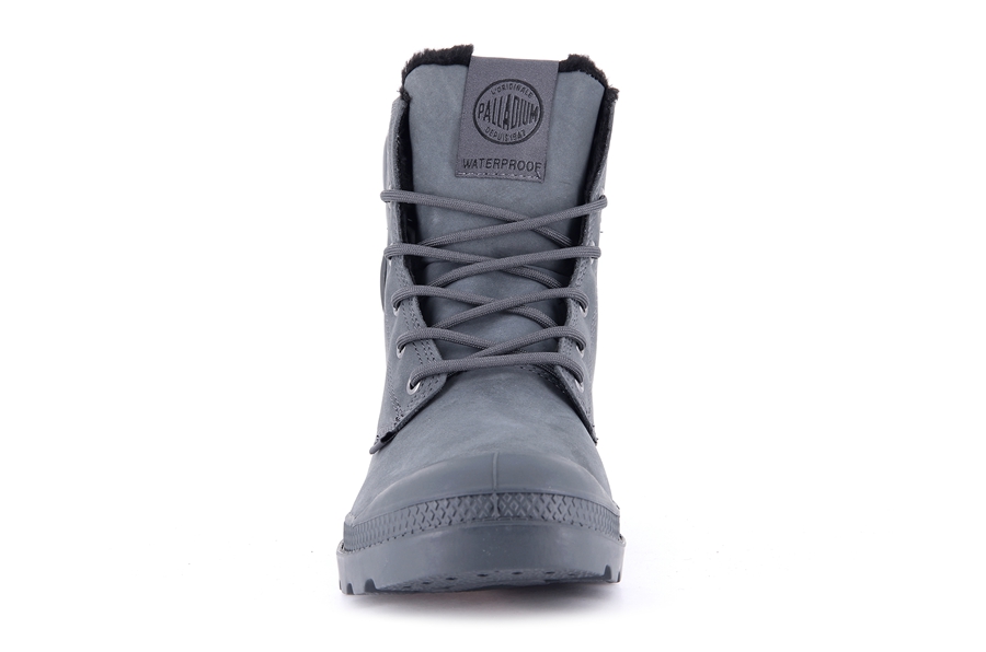 Palladium Pampa Sport Cuff Wps Mørkegrå | KFT8371JC