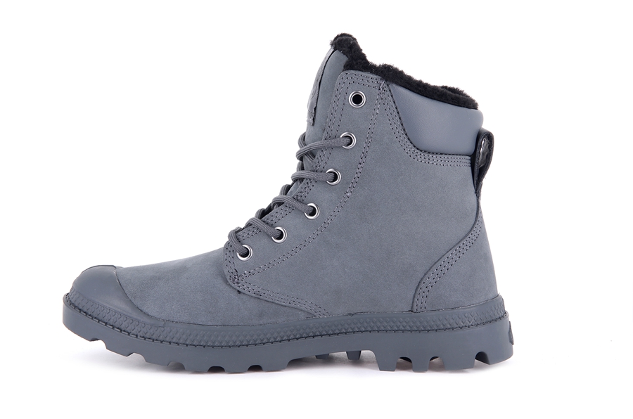 Palladium Pampa Sport Cuff Wps Mørkegrå | KFT8371JC