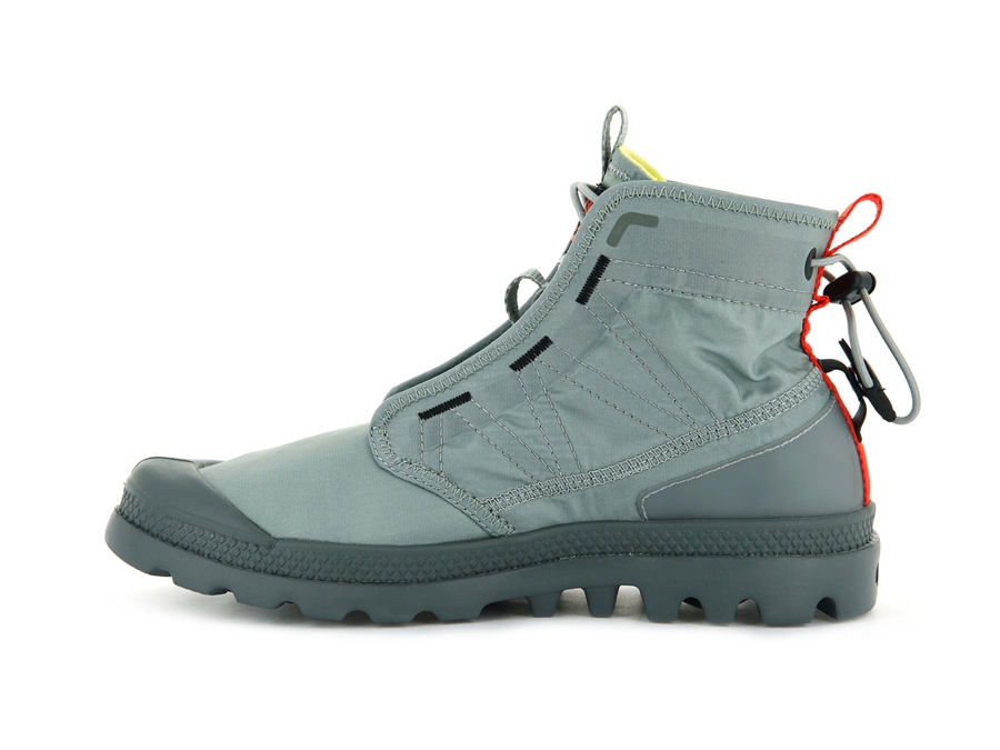 Palladium Pampa Travel Lite Grå | YYC3953RS