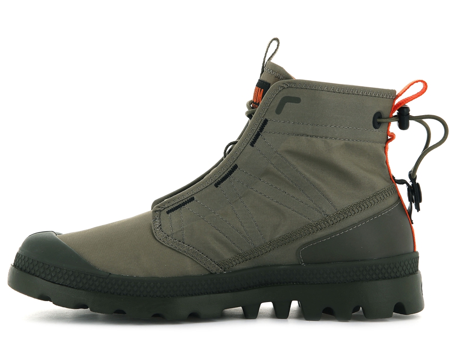 Palladium Pampa Travel Lite Grøn | HGG3683PR