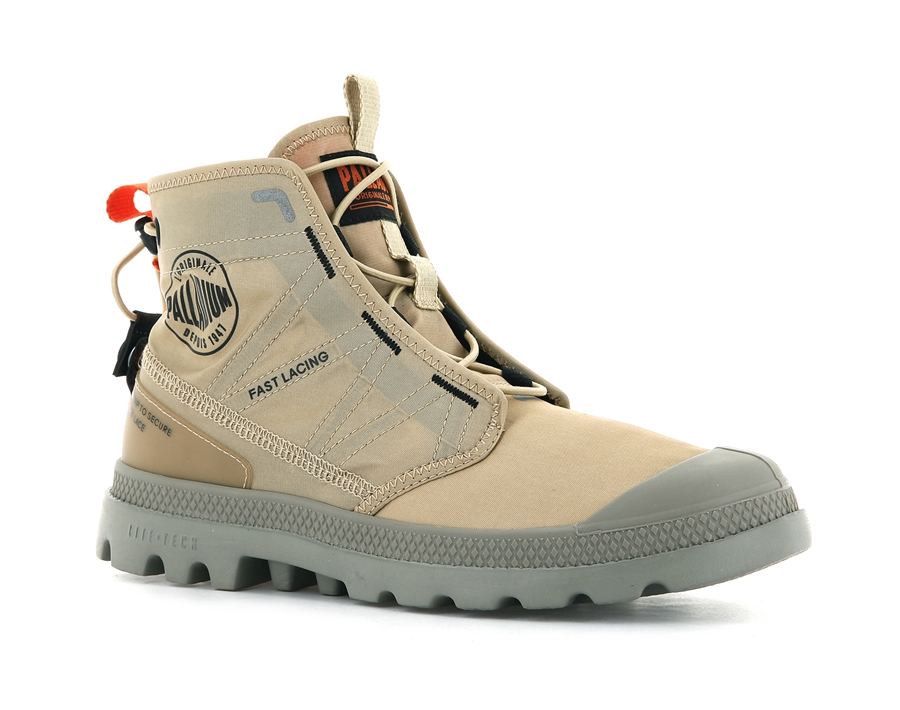 Palladium Pampa Travel Lite Khaki | IXI1582FI