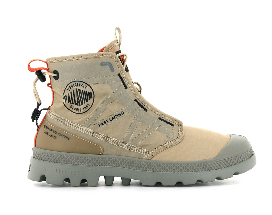 Palladium Pampa Travel Lite Khaki | IXI1582FI