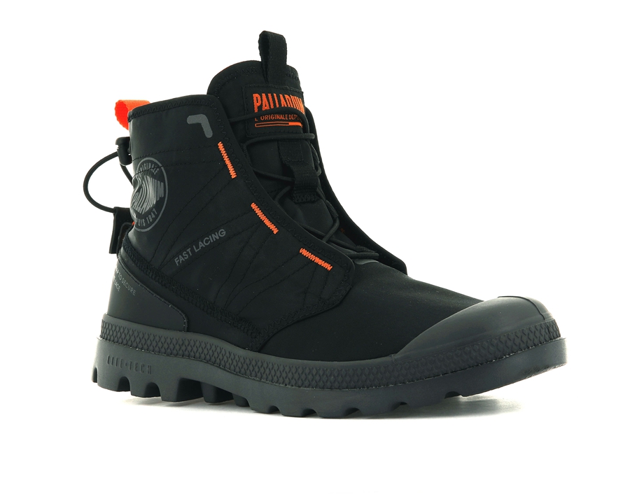 Palladium Pampa Travel Lite Sort | MBB6374OT