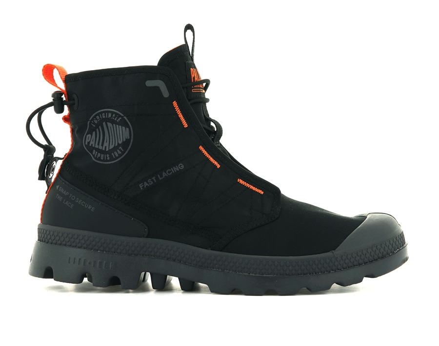 Palladium Pampa Travel Lite Sort | MBB6374OT