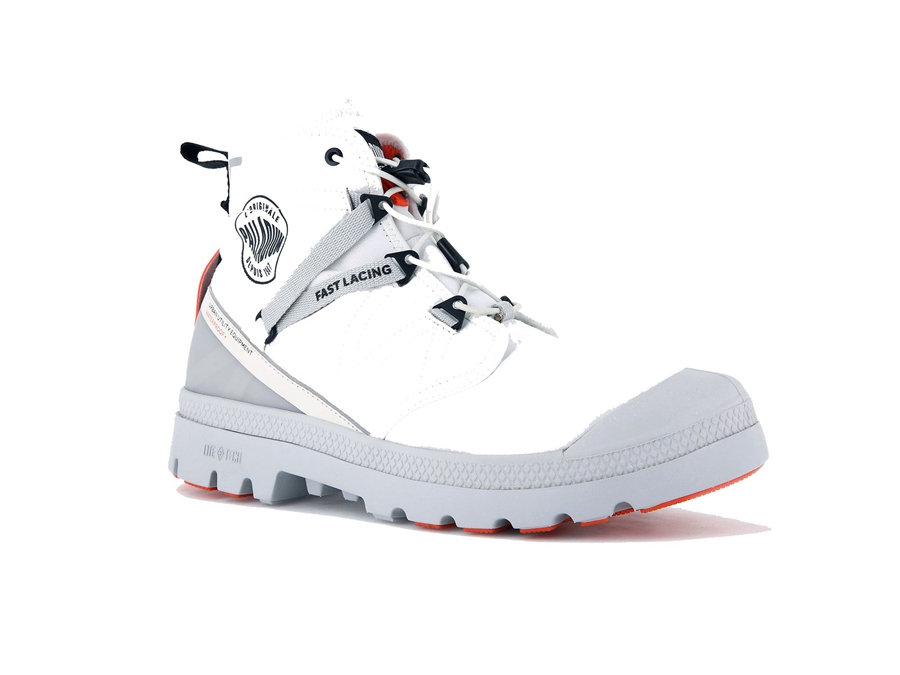 Palladium Pampa Travel Lite+ Vandtætte Hvide | OVU9895AZ