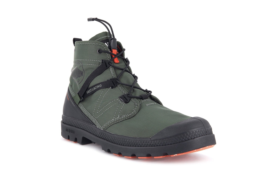 Palladium Pampa Travel Lite+ Vandtætte Olivengrøn | NLX5556FI