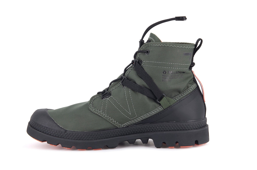 Palladium Pampa Travel Lite+ Vandtætte Olivengrøn | NLX5556FI