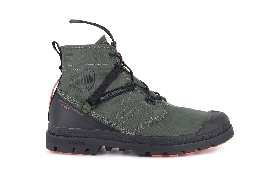 Palladium Pampa Travel Lite+ Vandtætte Olivengrøn | NLX5556FI