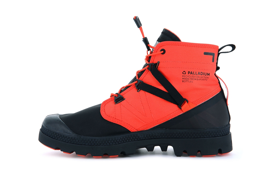 Palladium Pampa Travel Lite+ Vandtætte Orange Sort | ZHX9114ZD